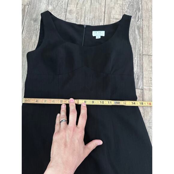 Vintage BCBGMAXAZRIA Women's Black Sleeveless Sheath Mini Dress Size 4 Y2K - Picture 10 of 14